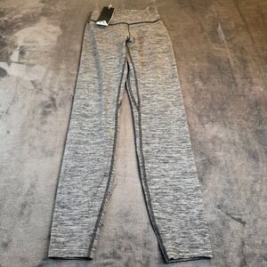 Adidas All Me 7/8 Training Tights Women Small Dark Grey Heather IT9150 NWT